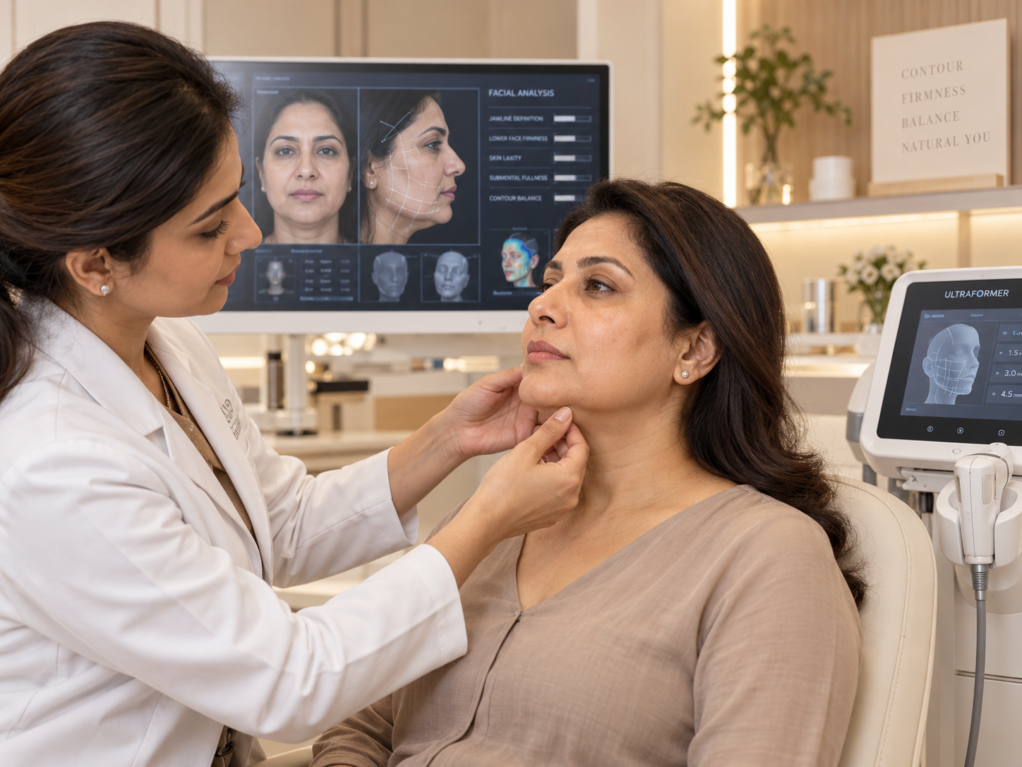 Non-Invasive Face Contouring Program